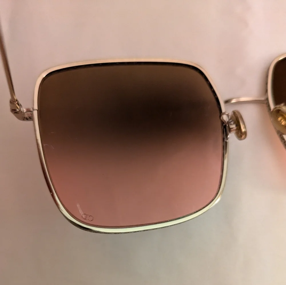 Christian Dior Diorbydior3F Pink and Gold Sunglasses - Picture 14 of 16